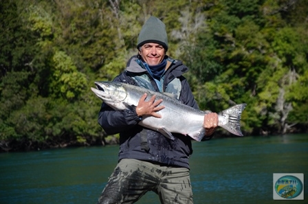 Fotos da pesca esportiva em Chaiten no Chile